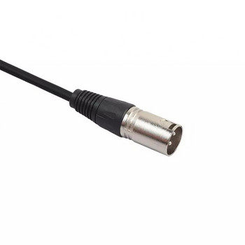 3,5 мм аудио кабел за микрофон 3,5 мм стерео жак Щепсел към 3-пинов XLR мъжки аудио адаптер Кабел Микрофон Аудио кабел 1,5/3/5/10 м