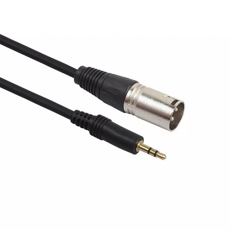 3,5 mm audio kabel za mikrofon 3,5 mm stereo utičnica utikač na 3 pinski XLR muški audio adapterski kabel Mikrofonski audio kabel 1,5/3/5/10 m
