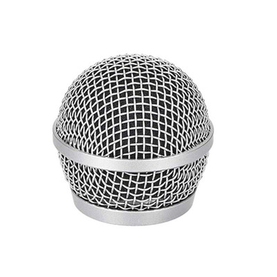 1 БР. Професионална висококачествена резервна решетка за микрофон с мрежеста топка за глава Подходяща за shure PG48 PG58