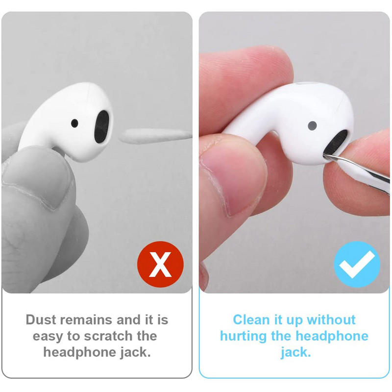Komplet za čišćenje Bluetooth slušalica za Airpods Pro 1 2 3 Earbuds Case Cleaning Pen Bursh Tools za Samsung Xiaomi Airdots Huawei