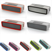 Κάλυμμα θήκης σιλικόνης για ηχείο BOSE SoundLink Mini Bluetooth Κιβώτιο ταξιδιού Φορητό τσαντάκι σιλικόνης σε απόθεμα