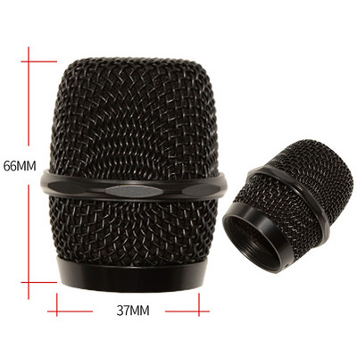 Zamjenska čelična mrežasta glava rešetke mikrofona Rešetka mikrofona zamjenska glava Dodatak za DIY dijelove