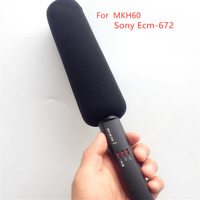 Spužvasta navlaka za vjetrobran za MKH60 SONY ECM-672 Spužvasta navlaka za vjetrobran za mikrofon promjer 22 mm dubina 180 mm