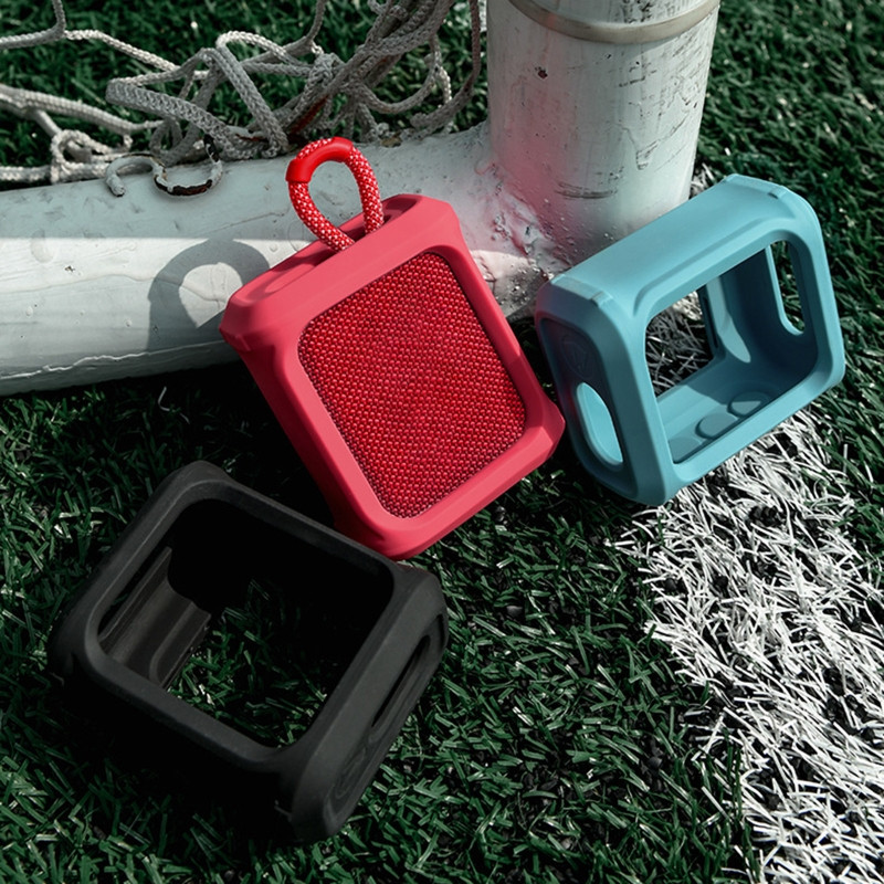 Prakaitui atsparus kelioninis dėklas su dirželiu, skirtas JBL GO3 garsiakalbio laikiklio apsauginiam apvalkalui, vandeniui atspariam nešiojimo laikikliui