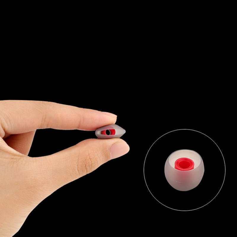 Ivinxy 12 buc. Huse pentru căști intra-auriculare din silicon Strat de capace de înlocuire Sfaturi pentru căști Capsuri pentru căști dopuri de urechi Pernă de urechi