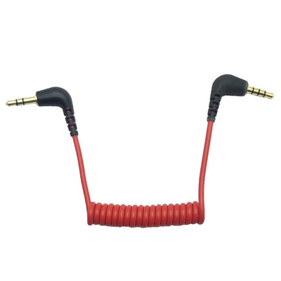 Csere 3,5 mm-es TRS–3,5 mm-es TRRS adapterkábel a RODE SC7 SC2 By Video MIC Wireless GO-hoz