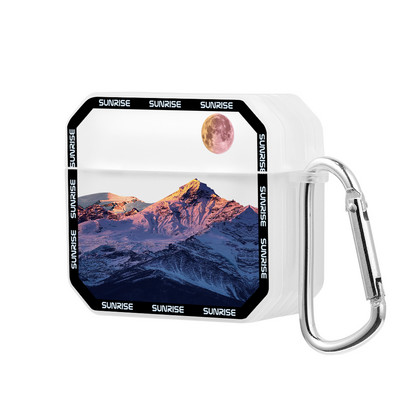 Retro Snow Mountain prozirna prozirna futrola za Apple AirPods Pro 2 3 kućište Dodaci za bežične slušalice za Airpod Pro 2 kućište
