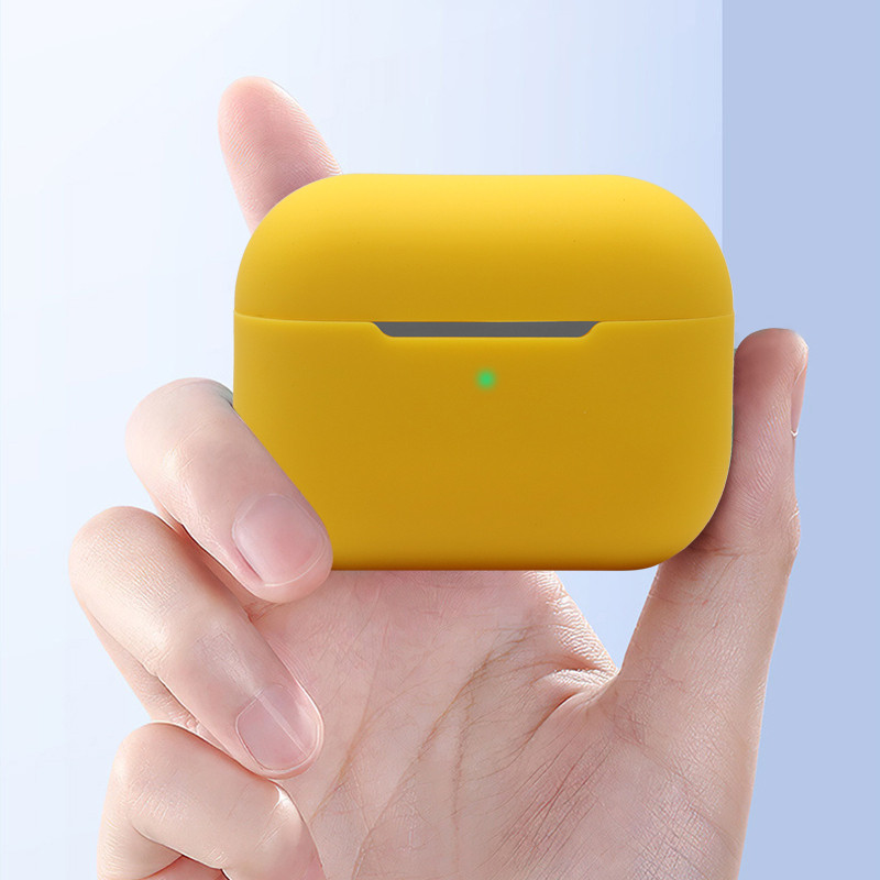 Folyékony szilikon tok Apple Airpods Pro 2 vezeték nélküli Bluetooth fülhallgató ütésálló tok védőburkolata Airpod Pro Fundas készülékhez