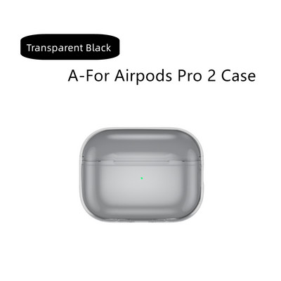 Prozirna futrola za Airpods Pro 2 mekana TPU futrola otporna na udarce dizajnirana za Airpods Pro 2 2022 slušalice Prozirna zaštitna futrola