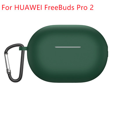 2022 Soft Case Cover za Huawei Freebuds Pro 2 Periva torbica s privjeskom za ključeve za Huawei Freebuds Pro 2 Silikonska zaštitna torbica