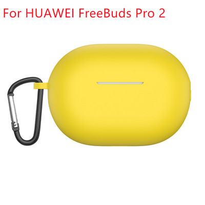 2022 Soft Case Cover za Huawei Freebuds Pro 2 Periva torbica s privjeskom za ključeve za Huawei Freebuds Pro 2 Silikonska zaštitna torbica