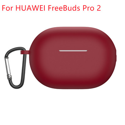 2022 Soft Case Cover za Huawei Freebuds Pro 2 Periva torbica s privjeskom za ključeve za Huawei Freebuds Pro 2 Silikonska zaštitna torbica