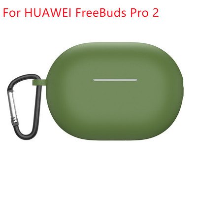 2022 Soft Case Cover za Huawei Freebuds Pro 2 Periva torbica s privjeskom za ključeve za Huawei Freebuds Pro 2 Silikonska zaštitna torbica