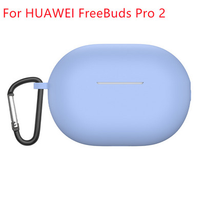 2022 Soft Case Cover za Huawei Freebuds Pro 2 Periva torbica s privjeskom za ključeve za Huawei Freebuds Pro 2 Silikonska zaštitna torbica