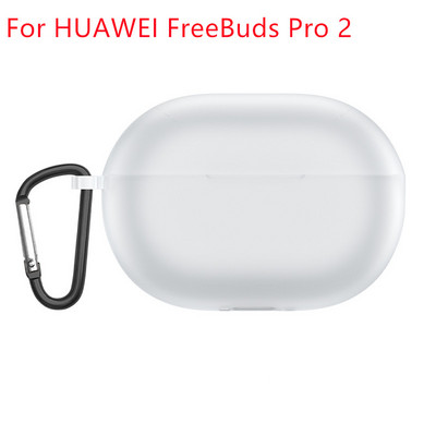 2022 Soft Case Cover za Huawei Freebuds Pro 2 Periva torbica s privjeskom za ključeve za Huawei Freebuds Pro 2 Silikonska zaštitna torbica