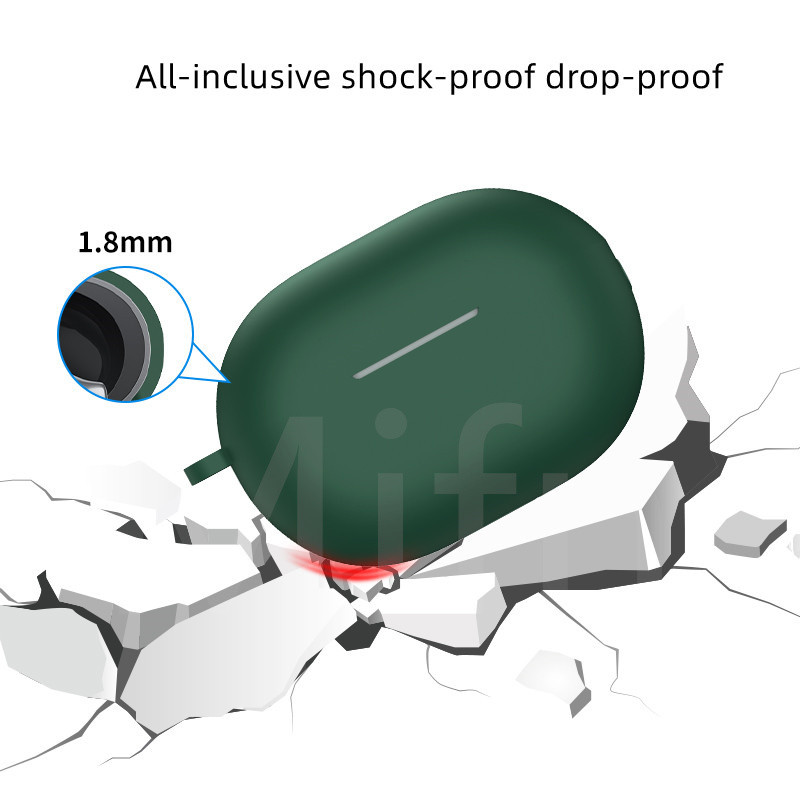 2022 Soft Case Cover za Huawei Freebuds Pro 2 Periva torbica s privjeskom za ključeve za Huawei Freebuds Pro 2 Silikonska zaštitna torbica