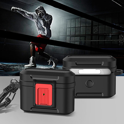 Apple Airpods Pro 2 tok Mechanikus szerkezeti burkolat AirPods Pro 3 2 1 tok fényképezőgép páncélos fülhallgató burkolata AirPods3 tokhoz