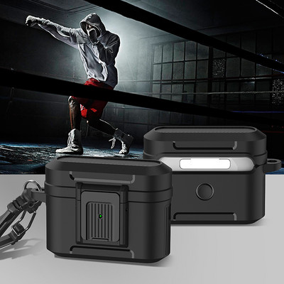 Apple Airpods Pro 2 tok Mechanikus szerkezeti burkolat AirPods Pro 3 2 1 tok fényképezőgép páncélos fülhallgató burkolata AirPods3 tokhoz