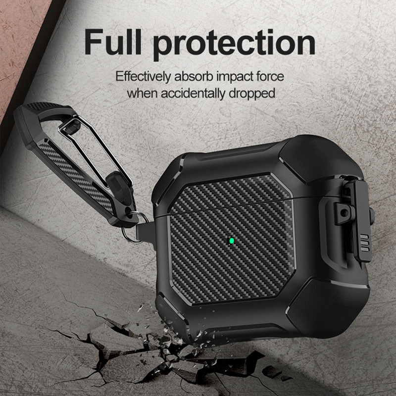 Apple Airpods Pro 2 tok Mechanikus szerkezeti burkolat AirPods Pro 3 2 1 tok fényképezőgép páncélos fülhallgató burkolata AirPods3 tokhoz