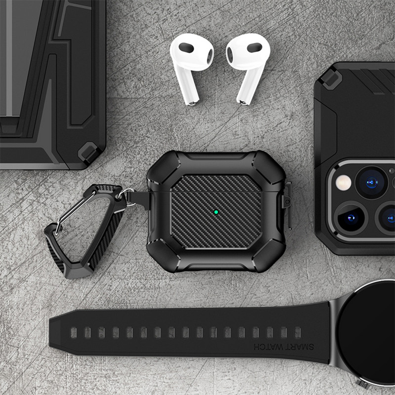 Apple Airpods Pro 2 tok Mechanikus szerkezeti burkolat AirPods Pro 3 2 1 tok fényképezőgép páncélos fülhallgató burkolata AirPods3 tokhoz