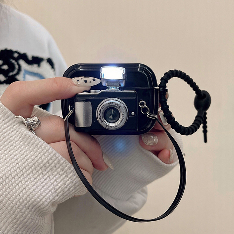 Apple Airpods Pro 2 tok Mechanikus szerkezeti burkolat AirPods Pro 3 2 1 tok fényképezőgép páncélos fülhallgató burkolata AirPods3 tokhoz