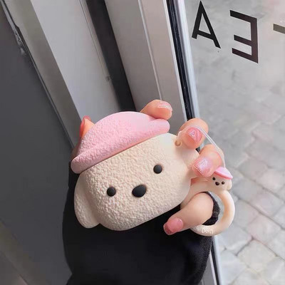 3D drăguț Skittles Bubble Gum Plum Flower Băutură pentru Airpods 3 2 Pro Husă pentru căști Cutie de încărcare Moale Wireless Bluetooth Protect Cover