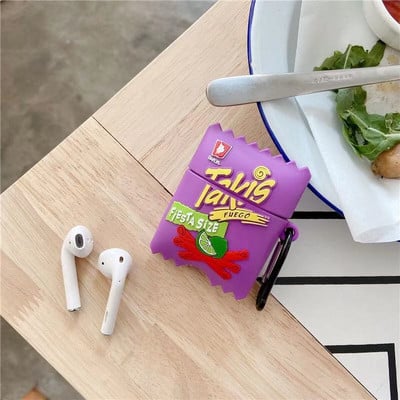 3D drăguț Skittles Bubble Gum Plum Flower Băutură pentru Airpods 3 2 Pro Husă pentru căști Cutie de încărcare Moale Wireless Bluetooth Protect Cover