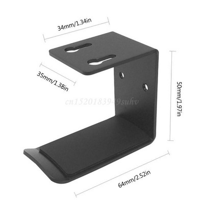 Držač vješalice za slušalice od aluminijske legure Zidni nosač Stalak za slušalice Stolni nosač za zaslon Kuka za vješanje Stalak za slušalice