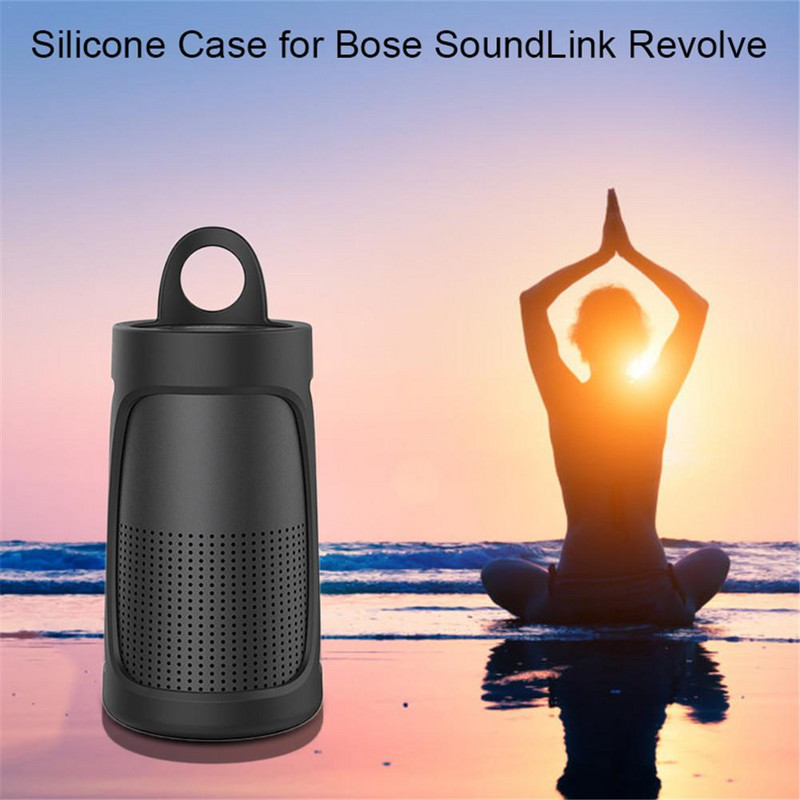 Silikonska zaštitna maska otporna na udarce za BOSE Soundlink Revolve Bluetooth zvučnik, prijenosna torbica s protukliznim poklopcem