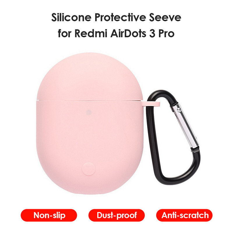 Mekana silikonska torbica za slušalice za Xiaomi Redmi Buds 3 Pro Wireless Earbuds Protect Shell za Redmi Airdots 3 Pro Poklopac za slušalice