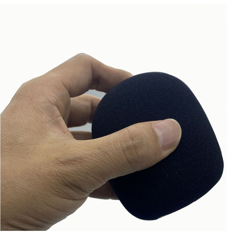 Individualus mikrofono logotipas dengia priekinio stiklo putplasčio priekinį stiklą, skirtą tik Rode Wireless GO II kempinei