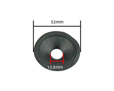 2 inča 3 inča 3,5 inča membrana zvučnika Horn Papirna membrana Bubanj s pjenastim rubom Dijelovi za popravak 2 KOM.