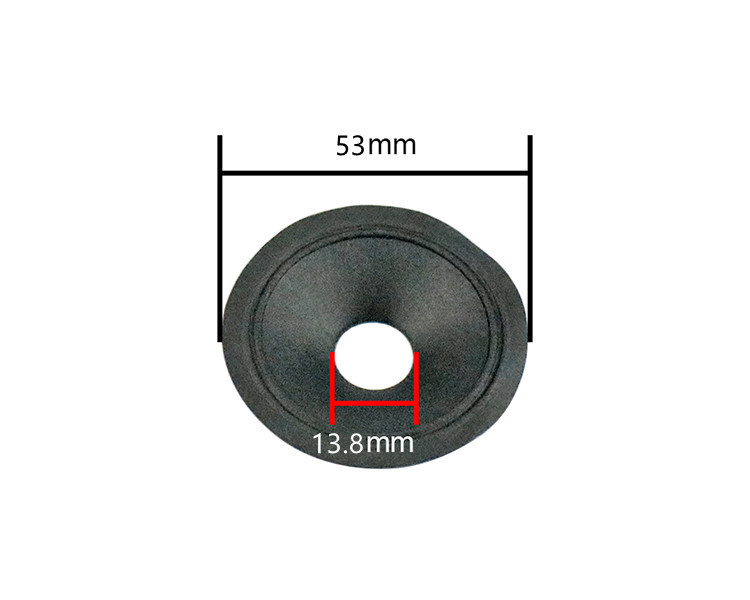 2 inča 3 inča 3,5 inča membrana zvučnika Horn Papirna membrana Bubanj s pjenastim rubom Dijelovi za popravak 2 KOM.