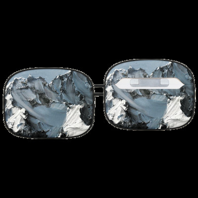 Planinska uljana slika Modna silikonska futrola s uzorkom za Apple Air Pods 1 2 Bežične slušalice Meki dodaci za Airpod Pro torbicu