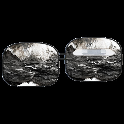 Planinska uljana slika Modna silikonska futrola s uzorkom za Apple Air Pods 1 2 Bežične slušalice Meki dodaci za Airpod Pro torbicu