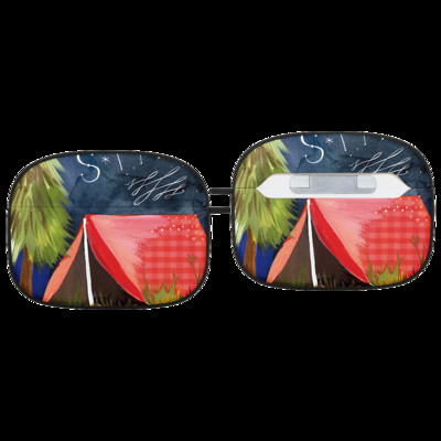 Planinska uljana slika Modna silikonska futrola s uzorkom za Apple Air Pods 1 2 Bežične slušalice Meki dodaci za Airpod Pro torbicu