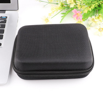 Преносим калъф за носене Средно голям размер Аксесоар Противоударна чанта за съхранение за Bluetooth слушалки Чанта за слушалки Слушалки