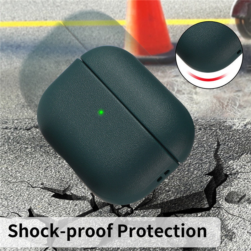 Torbica za airpods pro 2 Generation Luksuzna PU koža pro2 airpods 2022 Dodaci za slušalice s ogradom za airpod pro 2nd case