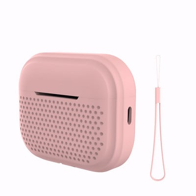 Husă din silicon pentru Airpods Pro 2, cu șnur, husă rotundă pentru căști, capac pentru căști pentru Apple Airpod Pro 2nd Pro2.