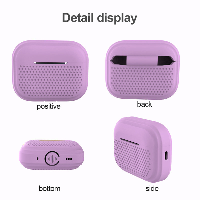 Husă din silicon pentru Airpods Pro 2, cu șnur, husă rotundă pentru căști, capac pentru căști pentru Apple Airpod Pro 2nd Pro2.