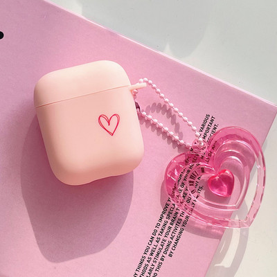 Husă de protecție mată pentru iubitorii de pisici de desene animate pentru AirPods 1/2/3 Husă moale TPU drăguță pentru AirPods Pro 2 Husă pentru căști Bluetooth Breloc
