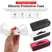 NBDTT8 pretnokrišanas Bluetooth skaļruņu korpuss Pārnēsājamie audio skaļruņi Silikona korpuss Bose Mini 1/2 Soundlink korpusam bezvadu skaļrunim