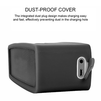 NBDTT8 Anti-drop Bluetooth Speaker Case Преносими аудио високоговорители Силиконов калъф за Bose Mini 1/2 Soundlink Case Безжичен високоговорител