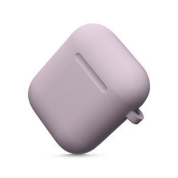 Силиконови калъфи с капак с кука за Apple Airpods 1/2 Защитен удароустойчив капак за безжични слушалки за airpods 2 1 калъф Кутия Чанти