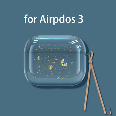 Husă pentru căști drăguță Space Planet pentru Airpods Pro Star Moon Starry Sky Husă moale de lux TPU pentru Airpods Air Pods 2 Huse pentru căști