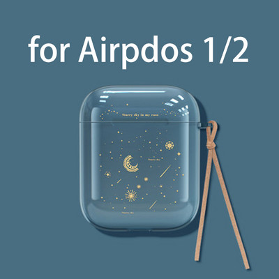 Husă pentru căști drăguță Space Planet pentru Airpods Pro Star Moon Starry Sky Husă moale de lux TPU pentru Airpods Air Pods 2 Huse pentru căști