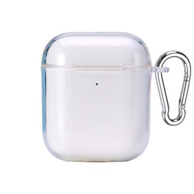 Poklopac za slušalice u boji slatkiša za Apple AirPods Pro 2nd 3 Air Pods 2 ili 1 prozirne mekane TPU futrole kristal s privjeskom za ključeve