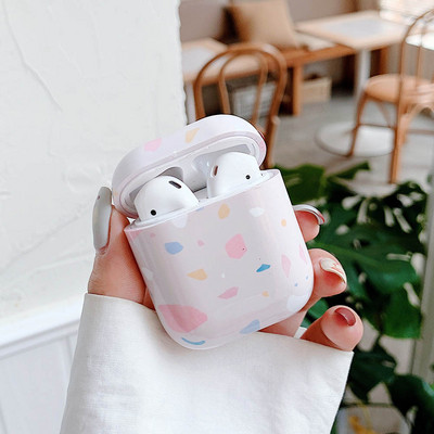 Fülhallgató tok AirPods 2 1 Pro 2 Hard PC Dot Flower Bluetooth vezeték nélküli töltődobozhoz Takarja az Air Pods 3 tartozékait funda