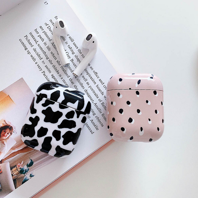 Fülhallgató tok AirPods 2 1 Pro 2 Hard PC Dot Flower Bluetooth vezeték nélküli töltődobozhoz Takarja az Air Pods 3 tartozékait funda