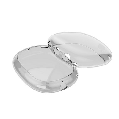 Najnovija prozirna silikonska mekana TPU zaštitna torbica za Airpods Max bežične slušalice Dodaci za slušalice Prozirna maska